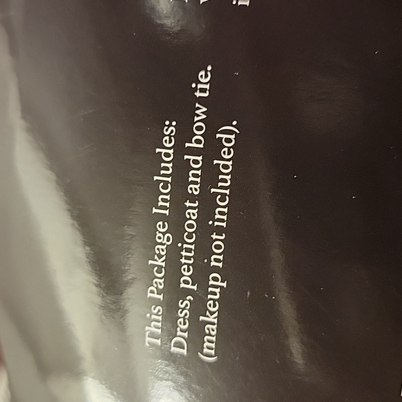 Large Nightmare Before Christmas Deluxe Jack Skellington Costume Girls NEW - Picture 7 of 7